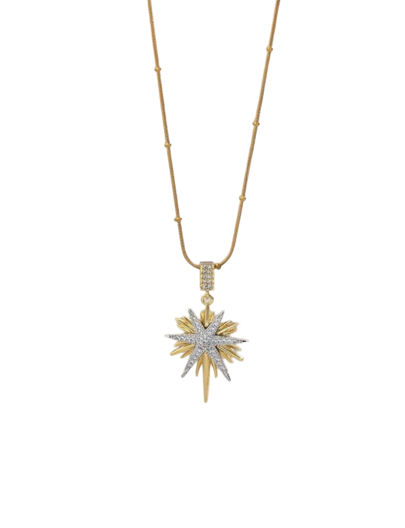 Star | Collier en acier inoxydable