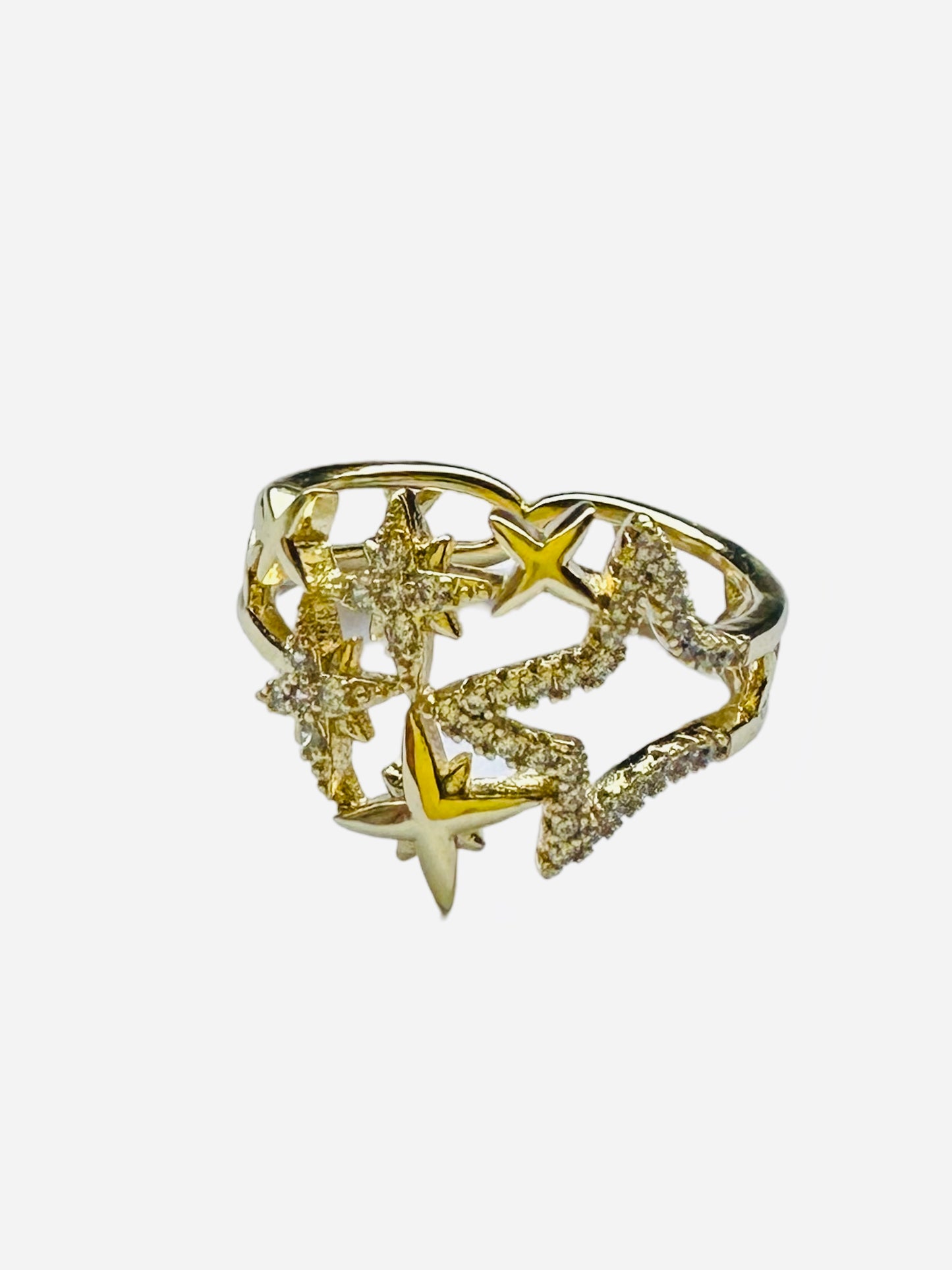 Selena | Bague en plaqué or 18K