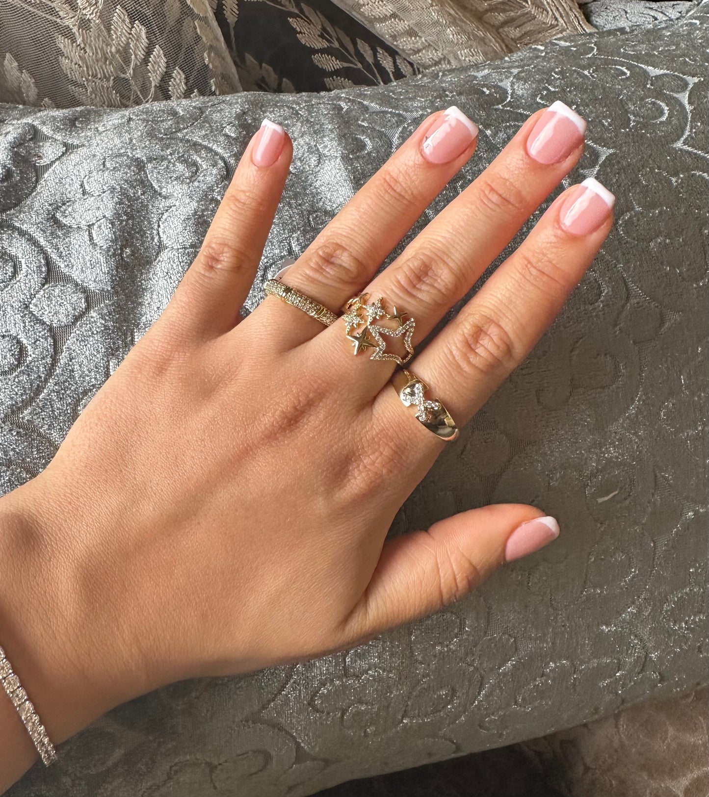 Leen | Bague en plaqué or 18K