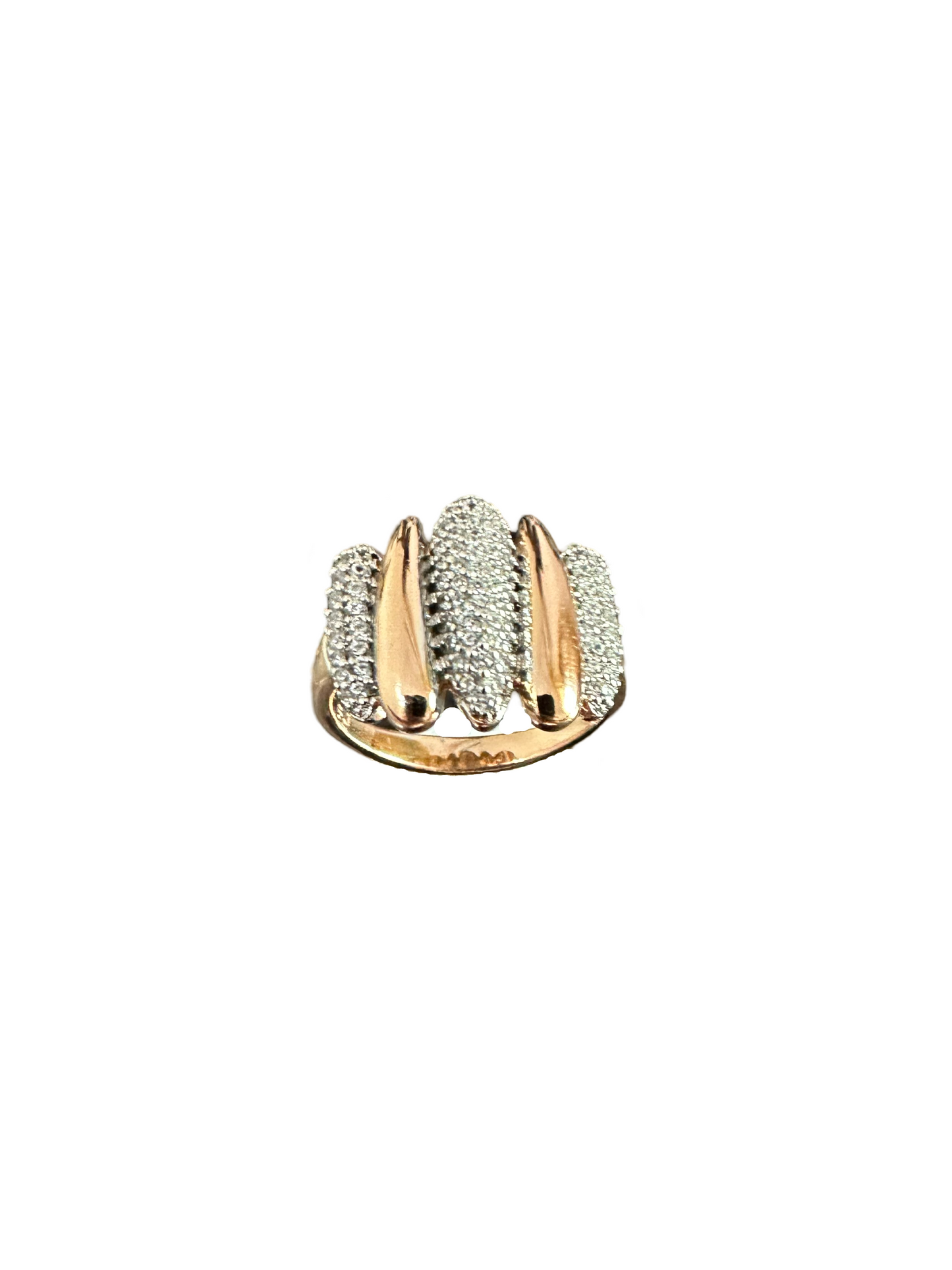 Bubble | Bague en plaqué or 18K