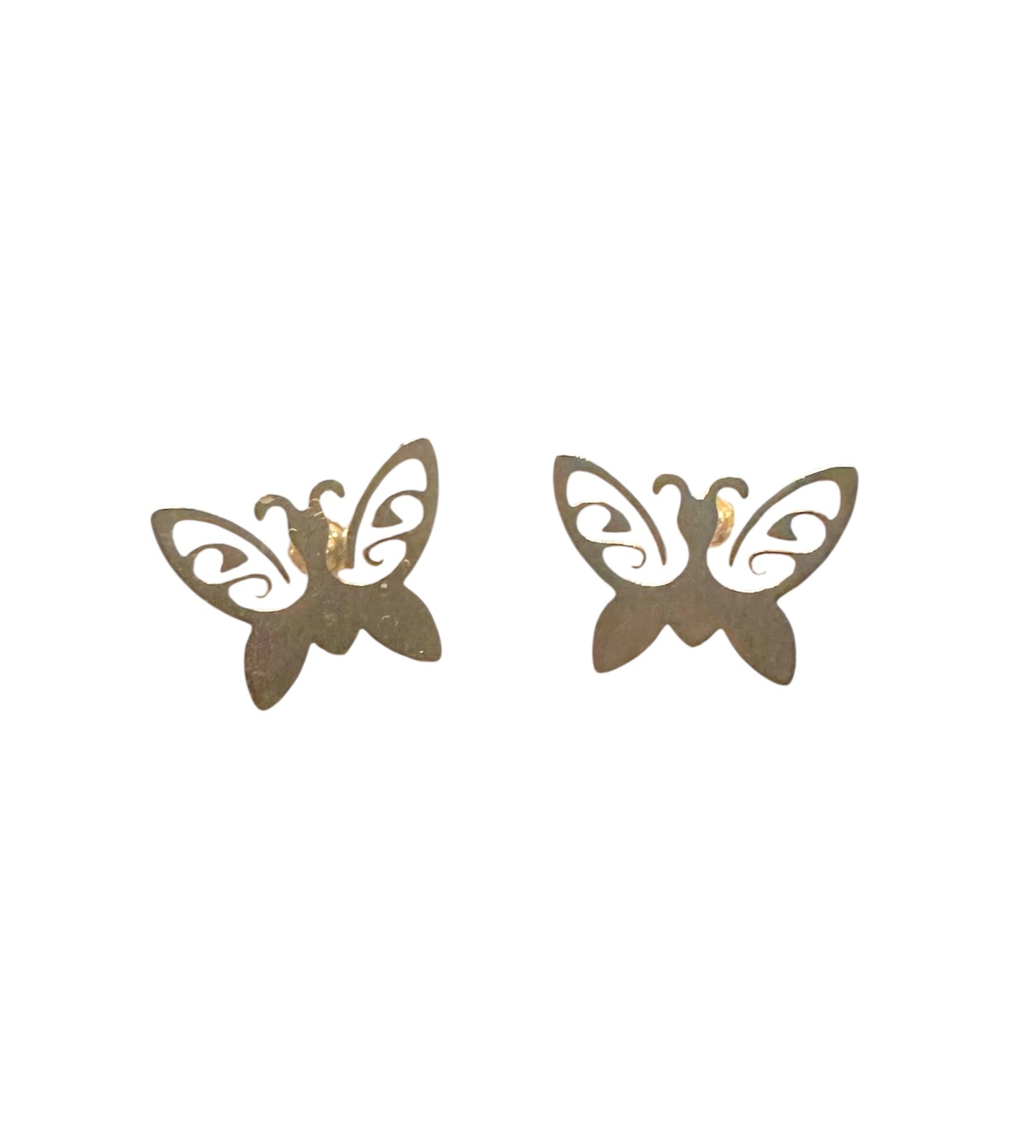 Butterfly Stud | Boucles en acier inoxydable