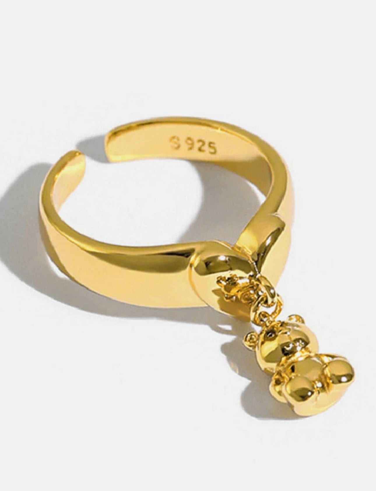 Teddy | Bague en Argent 925