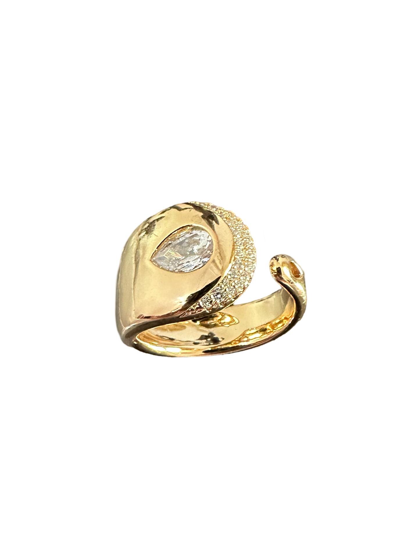 Elise | Bague en plaqué or 18K