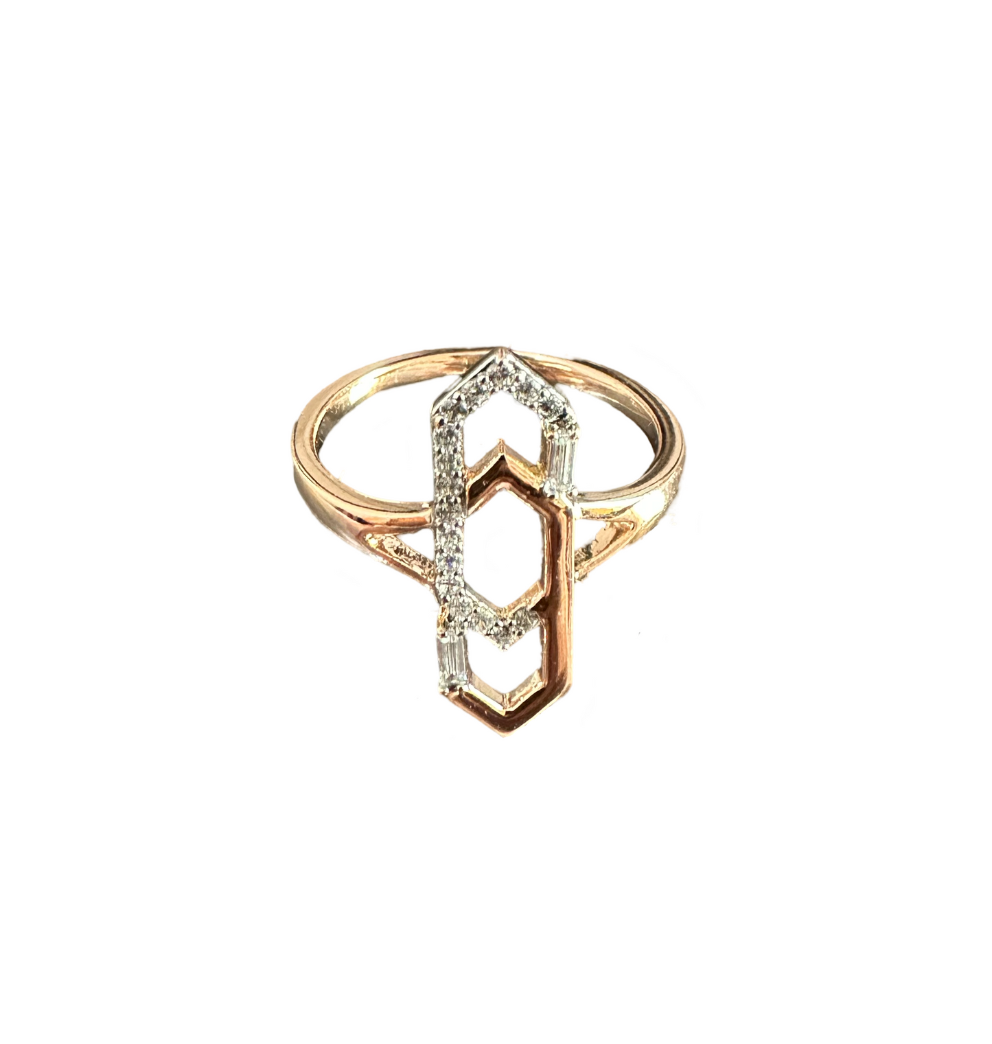Nina Clip | Bague en plaqué or 18K