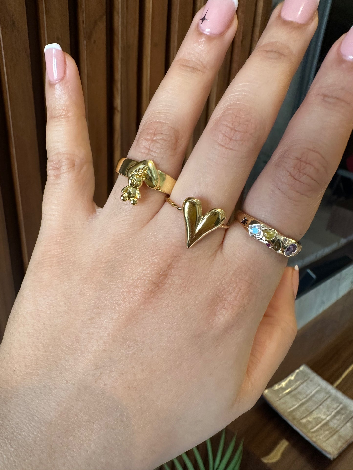 Teddy | Bague en Argent 925